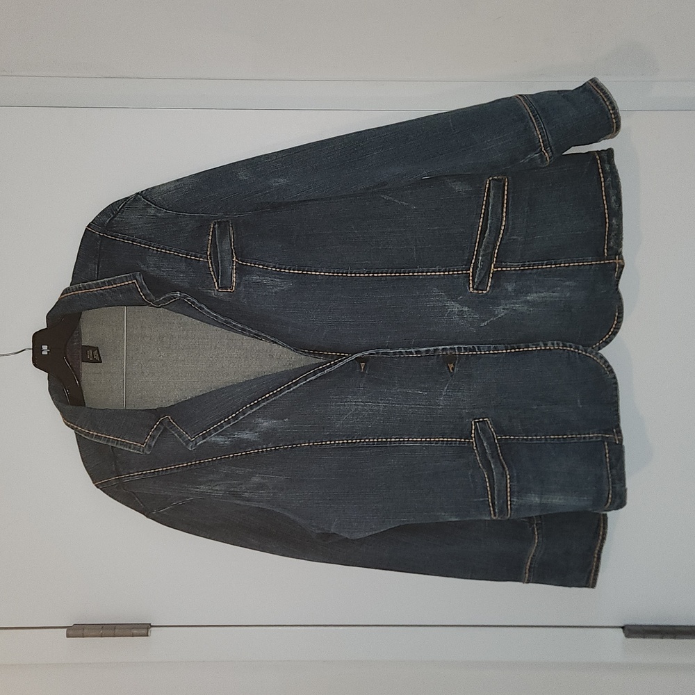 Denim Blazer Classic Lane Bryant